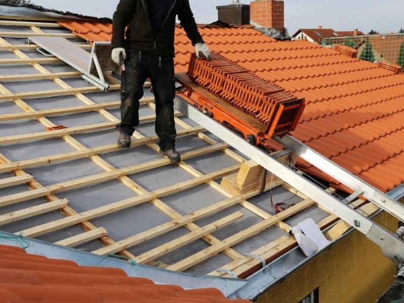 Reparații acoperișuri - exemplu lucrare